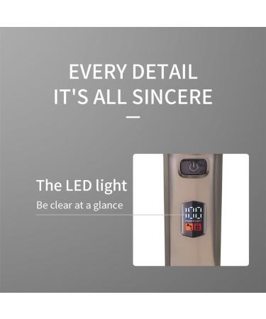 Hair Clippers for Men 2 Pcs High-power Gradual Fader Hair Salon Two-piece Hair Clipper LCD Digital Display Hair Clipper Set - Buy Online on GoSupps.com