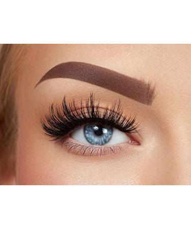 Shop Melody Lashes Naomi Jon Chaos - Ultra Fluffy Natural Eyelashes Vegan & 15x Reusable - Buy Online on GoSupps.com