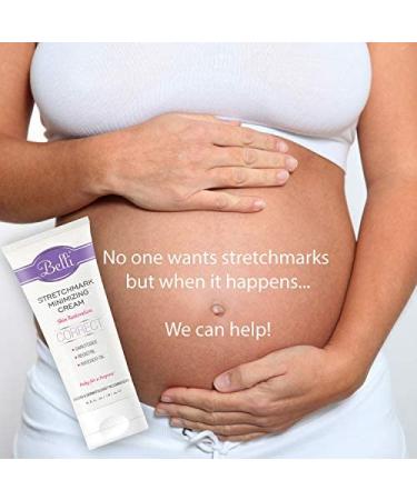 Belli Skincare Stretchmark Minimizing Cream 6.5 oz - Reduce Stretch Marks & Improve Skin Elasticity - Buy Online on GoSupps.com