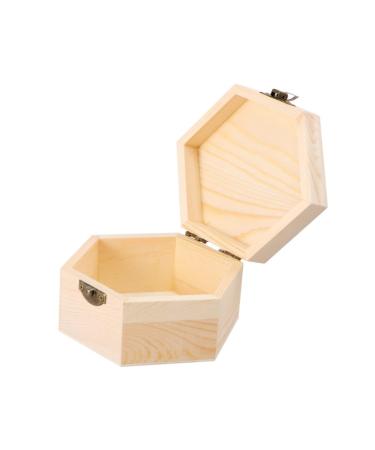 FRCOLOR 4 Pcs Wood Wrapping Boxes - Soap Flower Case & Jewelry Kit - Ladybug Treasure Chest & Bamboo Craft Boxes - 11x13cm - Perfect Gift Packaging - Buy Online on GoSupps.com