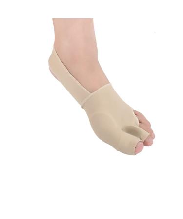 Bunion Relief Corrector Big Toe Separator Straightener with Built-in Double Guard Thumb Valgus Corrector Foot Bone Correction Silicone Gel Pad A Small