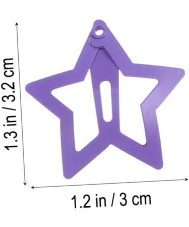FRCOLOR Star Hair Clip hair for kids infant suit kids hair kids suit kids hairpins barrettes clip Pentagram Colorful Star Hair Clip - Buy Online on GoSupps.com