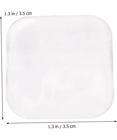 HAPINARY Reusable Eyelash Pad Adhesive Rubber Clip Lash Pad Pallet - Buy Online on GoSupps.com