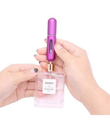 XYZ 6 Pack Mini Refillable Perfume Atomizers - 5ml Travel Spray Bottles (Multicolor) - Ideal for Perfume Lovers - Buy Online on GoSupps.com