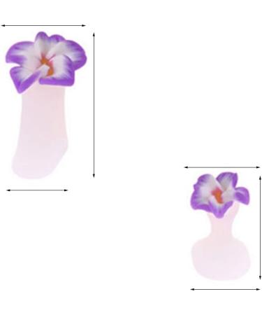 Silicone Flower Toe Separator Spacers - 16-Piece Set for Nail Art & Pedicures - Buy Online on GoSupps.com