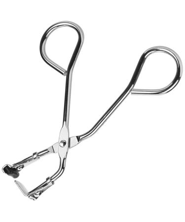 Ipetboom 1pc Eyelash Curler-Metal Lash Curlers Eyelash Curler with Comfort Grip Practical Eyelash Curling Clip Handheld Eyelashes Curling Clip Eyelash Curler