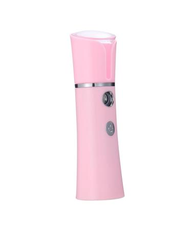 FOMIYES 1pc Spray Cold Hydrator Handheld Pink Charging Nano Evaporator Face Usb Humidifier 14.1x2.6cm Pink