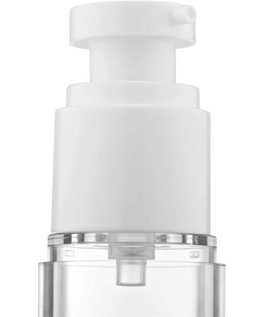 TIANZD 3Pcs Empty 50ml Transparent Airless Pump Bottles Refillable Clear Travel Vacuum Lotion Pump Containers for Cosmetic Foundation Lotion Gel - No Straw Required - Buy Online on GoSupps.com