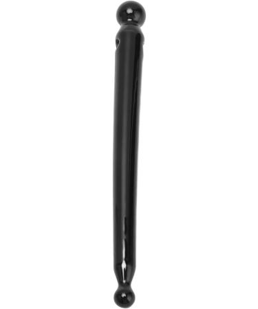 Verdant Touch Double-Headed Acupuncture Pen | Manual Acupressure Tool for Face & Body | Black Ceramic Deep Tissue Massage for Men & Women - Buy Online on GoSupps.com