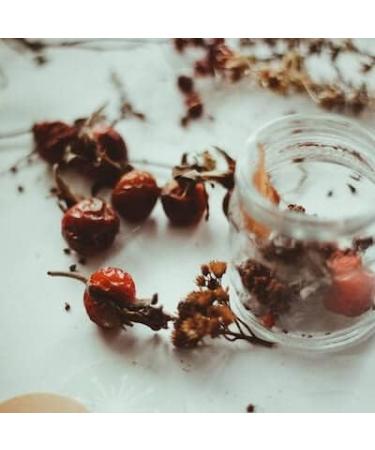 Kamelur 1kg of organic dried rose hips & without additives for organic rose hip tea - whole & dried rose hips in biodegradable packaging - Buy Online on GoSupps.com