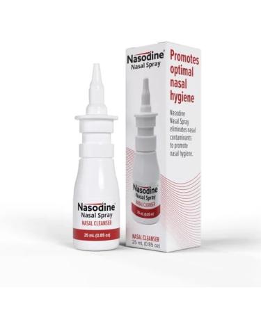 Nasodine Nasal Spray Nasal Cleanser 25 mL Bottle Up to 180 Sprays Supports Nasal Hygiene & Fresh