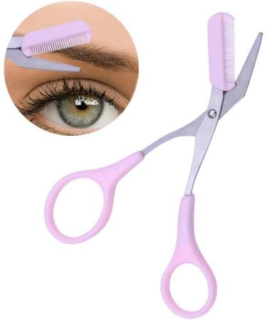 Buy 1 Pack Stainless Steel Eyebrow Shaping Scissors & Comb | Hair Remover Beauty Tool | Makeup & Hair Care Essentials | International Shipping Available - Buy Online on GoSupps.com