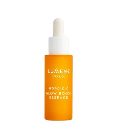 Lumene Nordic-C  Valo  Glow Boost Essence Serum - Radiance Enhancing Vitamin C Serum for Face - Vitamin C & Hyaluronic Acid Facial Serum for Smooth  Plump  Glowing Skin (1 fl oz) 1 Fl Oz (Pack of 1)
