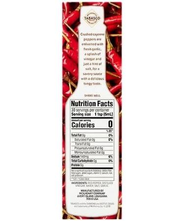 Tabasco Pepper Sauce 60ml - Set of 5 Flavours | Red | Green | Habanero | Chipotle | Garlic - Buy Online on GoSupps.com