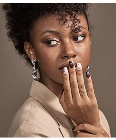 Impress Press-On Manicure BIPL100F Quartz Medium Length Nails - 30 Count - Buy Online on GoSupps.com