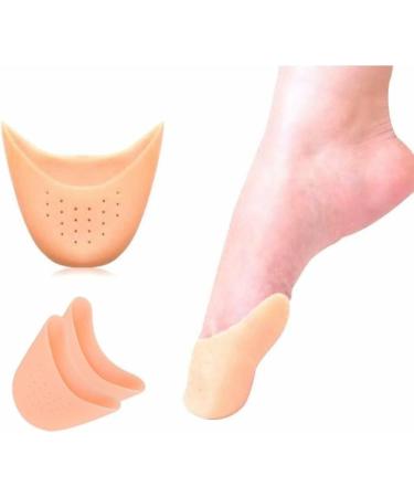 Soft Silicone Gel Pointe Ballet Dance Shoe Toe Pads - Instant Cooling Relief & Comfort for Foot Health | One Size Blister & Bunion Protection - Buy Online on GoSupps.com