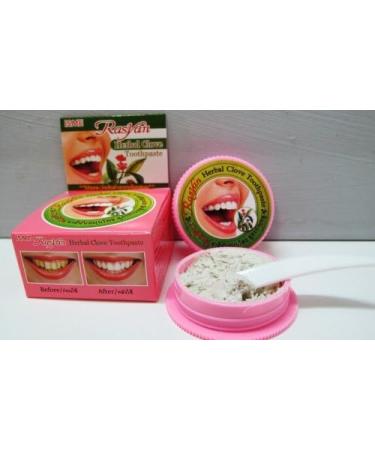 ISME Rasyan Herbal Clove Toothpaste - 6 Box Set | Anti-Bacterial Bad Breath & Tooth Decay Relief | International Shipping Available - Buy Online on GoSupps.com