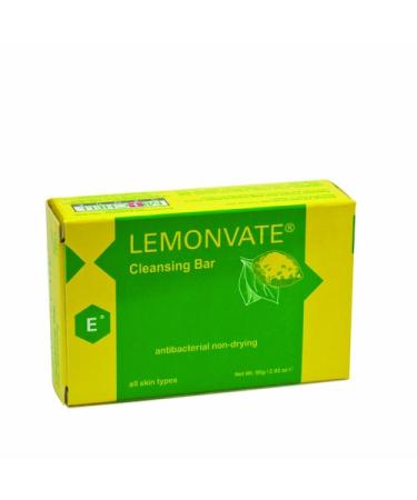 LEMONVATE Soap 80g - Germs Remover  Formulated to Fight Bacteria  with Vitamin C