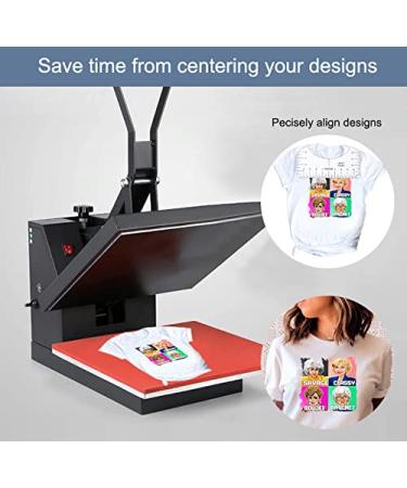 9Pcs Tshirt-Ruler Guide for Vinyl Alignment  Tshirt-Ruler for Heat Press  Tshirt-Rulers to Center Vinyl  Transparent V-Neck/Round PVC Ruler for Children Youth Adult  Front and Back Measurement (10in) Tshirt Ruler-9 Acrylic - Buy Online on GoSupps.com