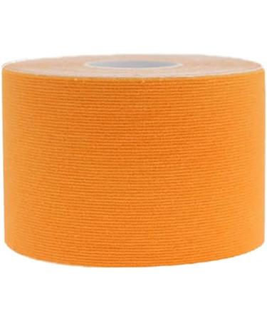 Sports Adhesive Tape Therapeutic Care Bandage Breathable 5CM*5M Kinesiology for Muscle Joints Physical Therapy Tape Elastic Knee Protector Intramuscular Effect Patch 2 Rolls orange - Buy Online on GoSupps.com