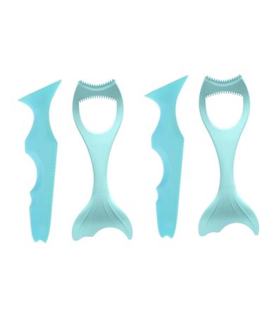 FRCOLOR 4 Pcs Heated Lash Curler Eyeshadow Make up Aid Tools Eyeliner Aid Makeup Tools Eye Protection 15x5.7cmx2pcs