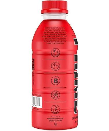 Prime Hydration Energy Drinks by Logan Paul & KSI | Tropical Punch Flavour | 500ml (Pack of 12) - Boost Energy and Caffeine Free | Zero Sugar | Natural Flavour - Buy Online on GoSupps.com