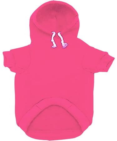 Izefia Dog Hooded Sweater - Cozy Cotton Jacket for Small & Medium Dogs - Warm Rose Red XL Pet Shirt | Stylish Pet Clothing - Buy Online on GoSupps.com