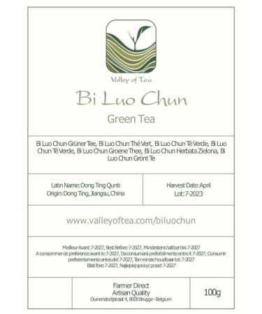 Buy Bi Luo Chun Green Tea - Authentic Loose Leaf Chinese Tea - 100g Premium Quality - Buy Online on GoSupps.com