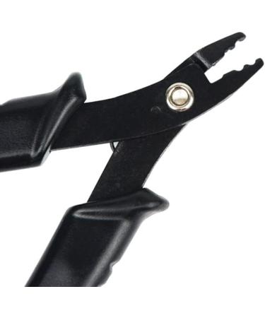 Hair Extensions Kit : 2 Holes Hair Pliers Pulling Needle and Loop Threader - Buy Online on GoSupps.com