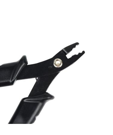 Premium Hair Extension Set - Microring Pliers Nano-Rings 500 Brown Pieces for Effortless Hair Styling - Buy Online on GoSupps.com