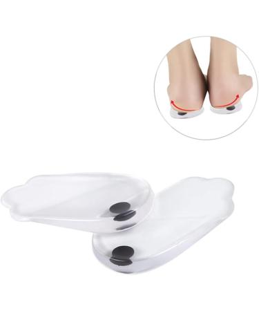 4 Pairs Half Heel Insoles - Heel Lift Inserts for Comfort & Correction | Practical Shoe Pads for Improved Foot Support - Buy Online on GoSupps.com