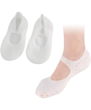 Buy Milists Gel Socks for Men & Women Breathable Silicone Invisible Socks for Dry Cracked Heels | International Shipping Available - Buy Online on GoSupps.com