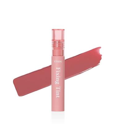 ETUDE Fixing Tint #05 Midnight Mauve (23AD) | Long Lasting High Pigmented Liquid Lipstick | Waterproof Lightweight Matte Finish Lip Stain | Full Coverage