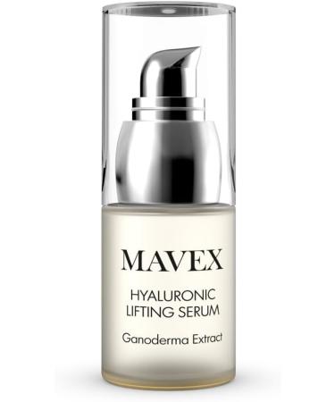 Mavex SA MAVEX HYALURONIC LIFTING SERUM from the purest hyaluronic acid gel with Ganoderma extract 15 ml - Buy Online on GoSupps.com