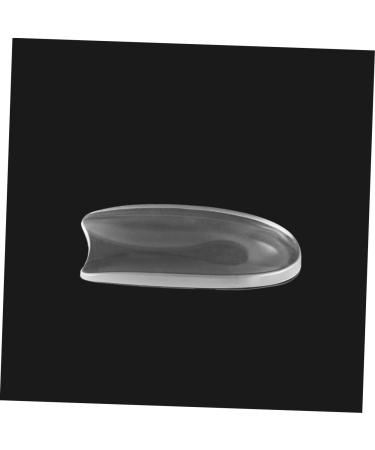 FRCOLOR U Shape Heel Pads - Transparent Cushion Insoles for High Heels | Plantar Support & Comfort - Buy Online on GoSupps.com