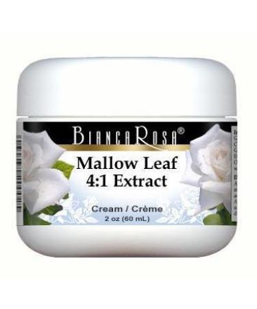 Extra Strength Mallow Leaf Extract Cream 2 oz | Malva Sylvestris 4:1 for Soothing Skin - International Shipping Available - Buy Online on GoSupps.com