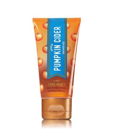 Spiced Pumpkin Cider 2.5oz Travel Size Shower Gel