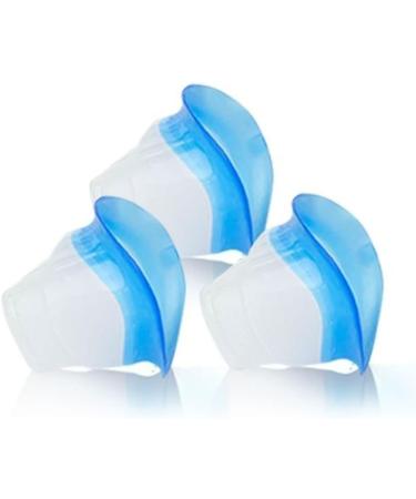 Eye Bath Cups Set - 10 Transparent Silicone Eye Cleaning Cups | Travel Wash Kit - Disposable & Sterile Eye Wash Solution - Buy Online on GoSupps.com