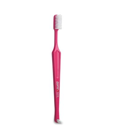 Paro S27L Toothbrush 739 | Small Brush Head with Soft Bristles Exchangeable Inter Space F | 3 Rows 27 Tufts