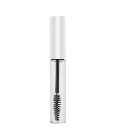 Tube de Mascara Vide avec Baguette pour Cils Contenant de cr me Vide Durable Non Toxique respectueux de l'environnement Bouteille l g re de Petite Taille 5 Couleurs 10 ML(Couverture Blanche)
