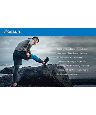 Ossur Mesh Top Post-Op Shoe for Men | Post Surgery Recovery Soft Tissue & Trauma Care | Open-Toe Breathable Design Extended Straps | Large Size - Buy Online on GoSupps.com