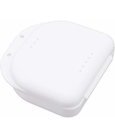 FlyBloom Mini Tooth Clip Storage Box - Optimal Dentistry Storage Container for Orthodontic Teeth (White) - International Shipping - Buy Online on GoSupps.com