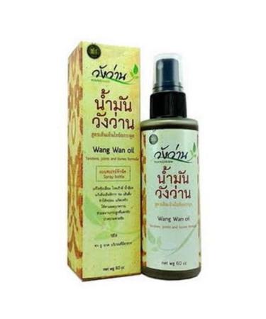 Wang wan Herbal Medicated Oil Spray Tendons Joints&Bones Thai Massage (Spray bottle 70 cc)
