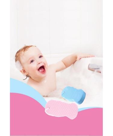 MULPG 2PCS Exfoliating Bath Sponge - Skin Cleansing & Dead Skin Remover for Women, Kids, Pregnant Adults - Buy Online on GoSupps.com