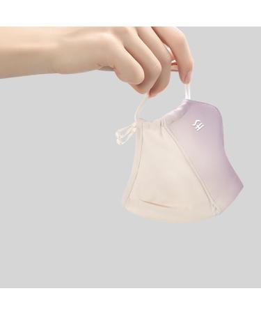 NAERTFD Sun Protection Mask | Summer Full Face Veil for Women | Breathable Ice Skating & Outdoor Sports Mask in Classic Pink - Buy Online on GoSupps.com