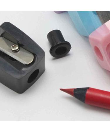 Practical Beauty Eyebrow Pencil Comb & Sharpener - Black | 1Pc for Convenient Makeup - Buy Online on GoSupps.com
