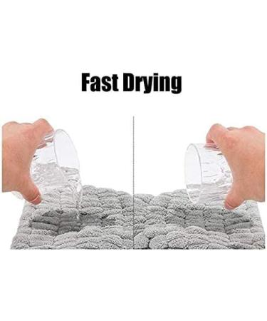 Buy 2-Piece Quick-Drying Hair Towel Wrap - Microfiber Hair Turban for Women & Kids - Buy Online on GoSupps.com