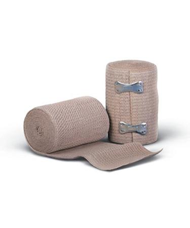 Medline MDS046002 Soft-Wrap Elastic Bandages Latex Free Non Sterile 2 x 5 yard Beige (Pack of 50)