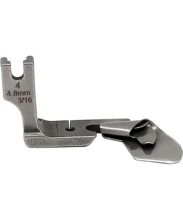 Knnuey 3 Pieces Hem Pull Tube Silk Chiffon Skirt Crimp Presser Foot Flat Auto Bow Curling Presser Foot 1/8+3/16+1/4 - Buy Online on GoSupps.com