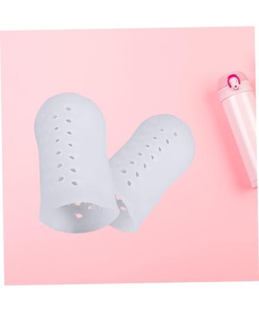 CLISPEED 6 Pairs Toe Protector Tubes - Anti-Friction Toe Covers - White - 4.5X2.1 cm - Buy Online on GoSupps.com